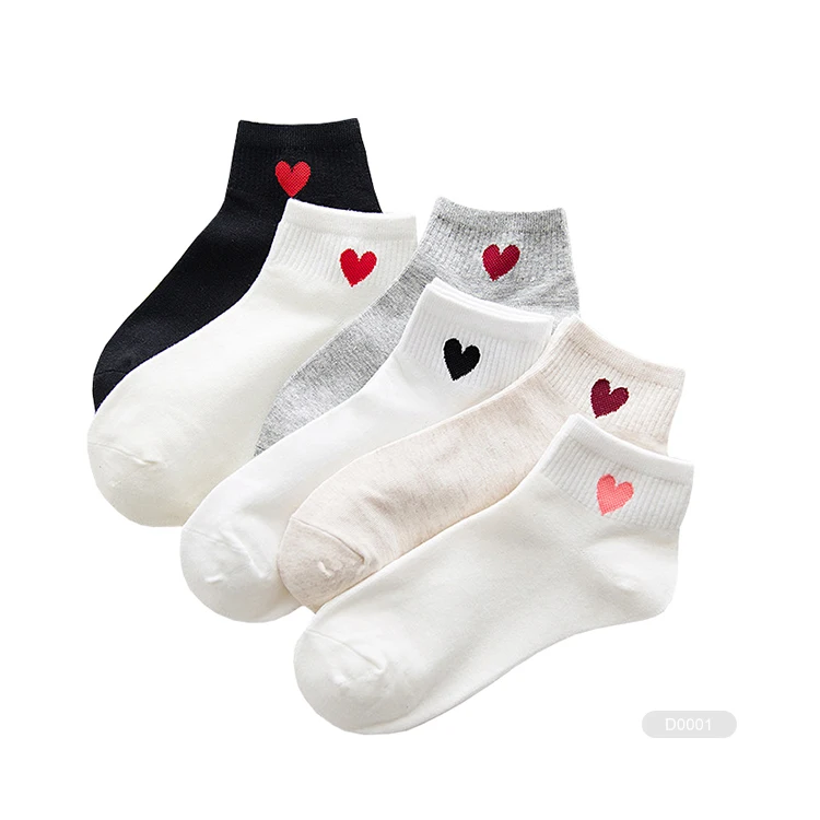 RJ-D0003 cheap ankle socks women