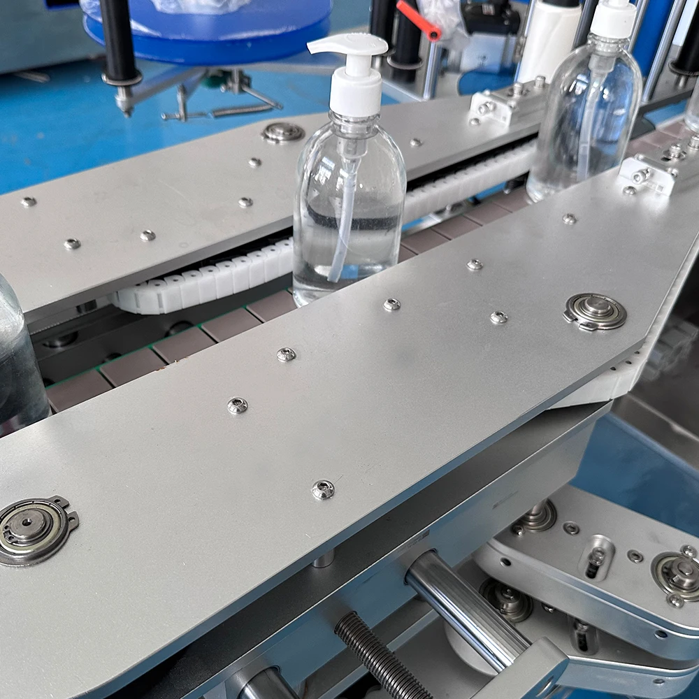 Automatic Flat Bottle Square Bottle Conical Bottle Double Sided Adhesive Labeling Machine