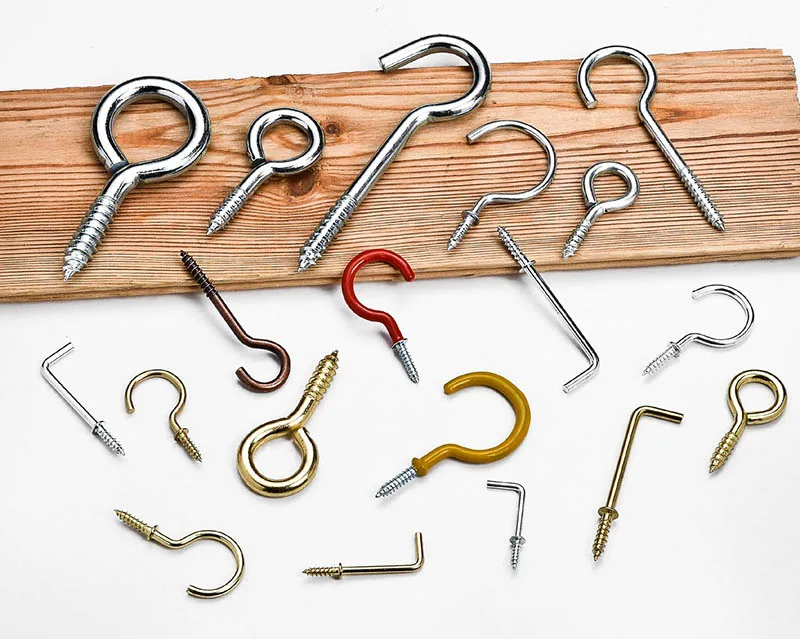 4.8/ 8.8/ 10.9/ 12.9 Grade High Quality Screw Hooks Special Zinc Plated Wood Cup Screw Wall Hook