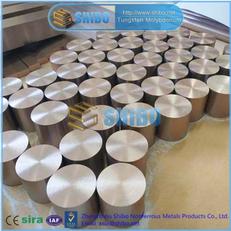 Professional Manufacturer CuW70 polished Tungsten Copper Alloy Disc