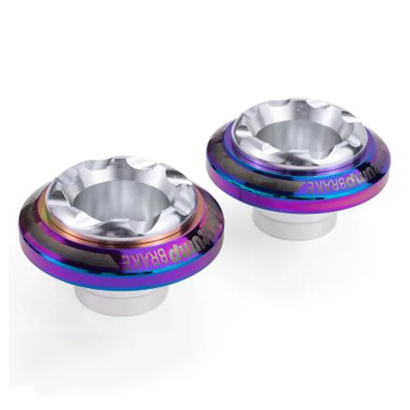 Electric Scooter Axel Cap Modified Titanium anti-fall Axle Cover for motorcycle universal front fork cup Damping Cup