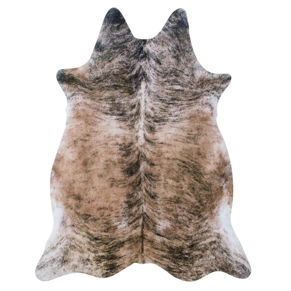 Cow Print Rug for Bedroom Living Room Cute Animal Printed Carpet Faux Cowhide Area Rugs for Home Decor Carpet
