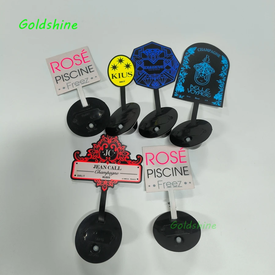 Lounge Party Wedding Supplie El Label For Wine Bottle Sticker Customized Glow In The Dark