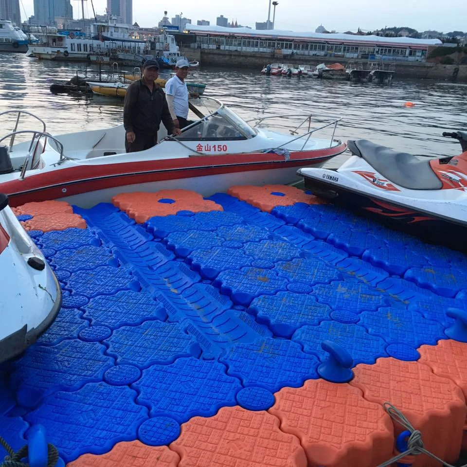 Pontoon Cube Plastic Floating Dock blocks for sea water platform