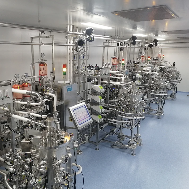 20L 100L 400L Stainless Steel Biological Life Sciences Cell Culture Vaccine Production Equipment Fibra Disk Bioreactor for Lab