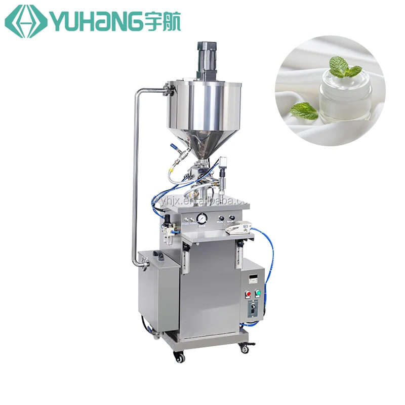 vertical Semi automatic cheese butter filling chocolate filling machine mixer