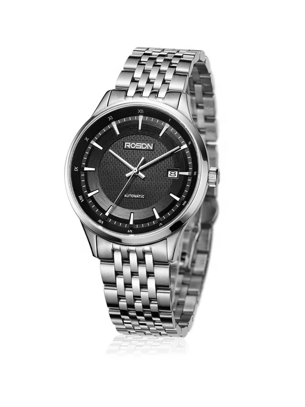 
China Factory Custom Mens Polit Timepiece Swiss Movement Automatic Watches 