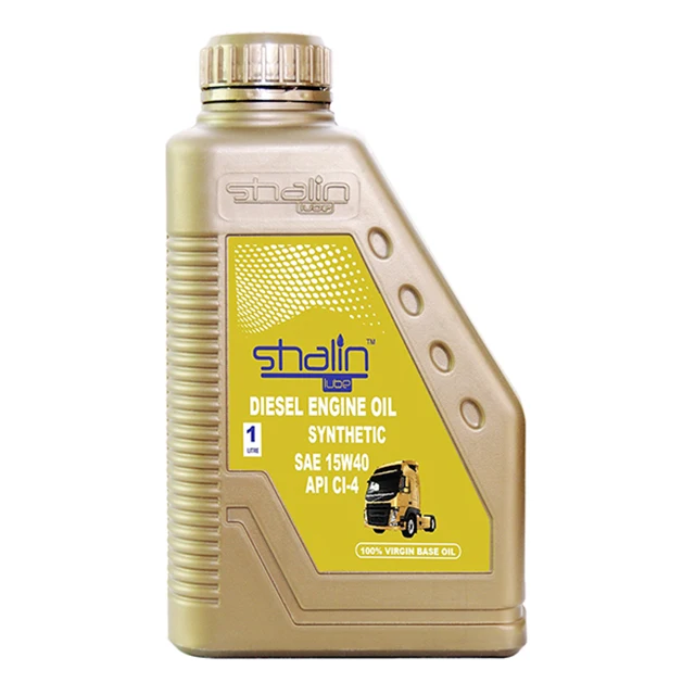 Shalin SAE 15W40 CI-4 Long Life Heavy Duty Super Performance Synthetic Diesel Engine Oil ISO Certified