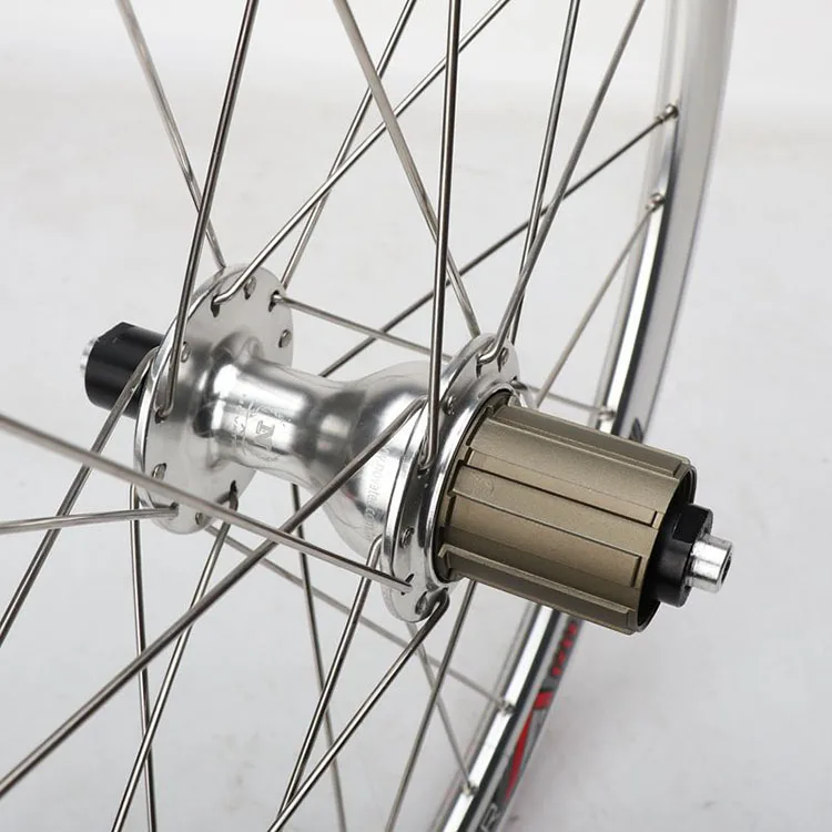 Folding Bike Wheelset 20 Inch Bicycle Wheel 11 speed 4 Bearing V Brake Folding Hubs Wheel set Bike Parts