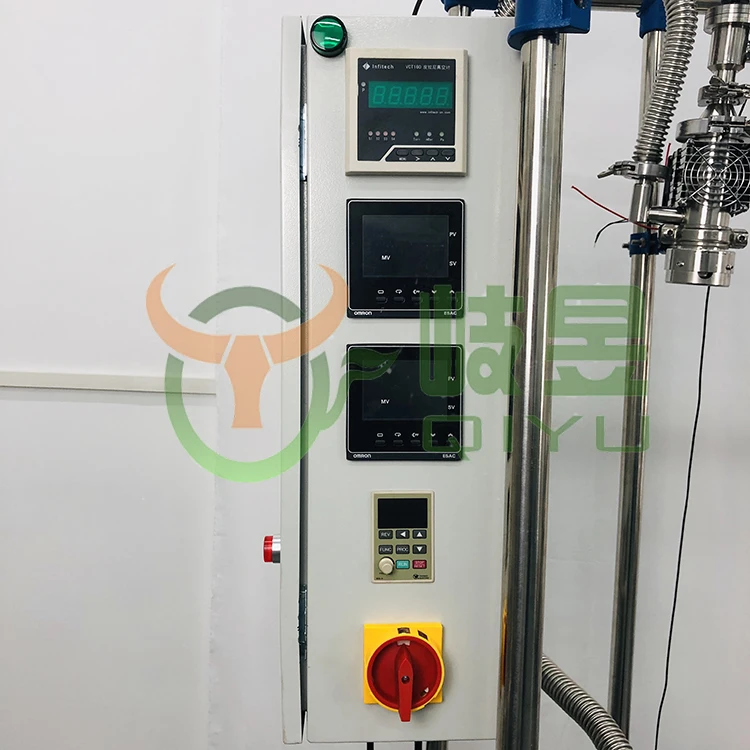 Turnkey Solution Fast Delivery extraction and separation of hemp oil Essential Oils CBD Glass Molecular Distillation