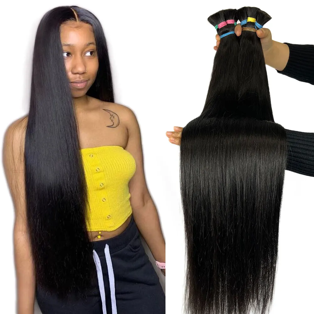 Best quality and hot selling hair bulk,   Russian natural raw virgin 100 human hair bulk vendor