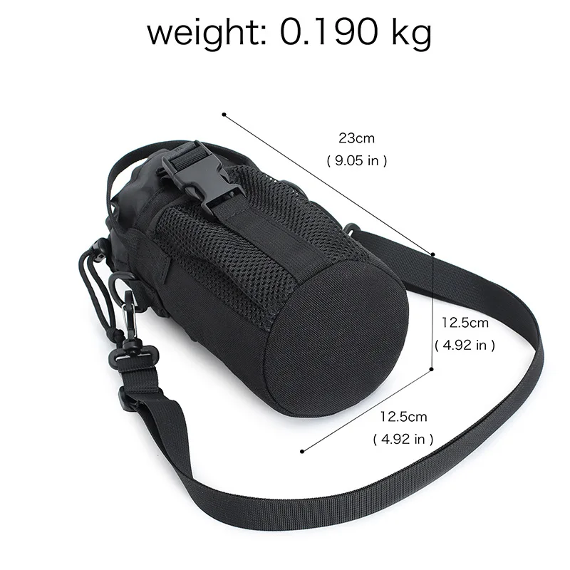 Custom Waterproof Sport Crossbody Bottle Cover Holder Water Bottle Bag Sling With Strap