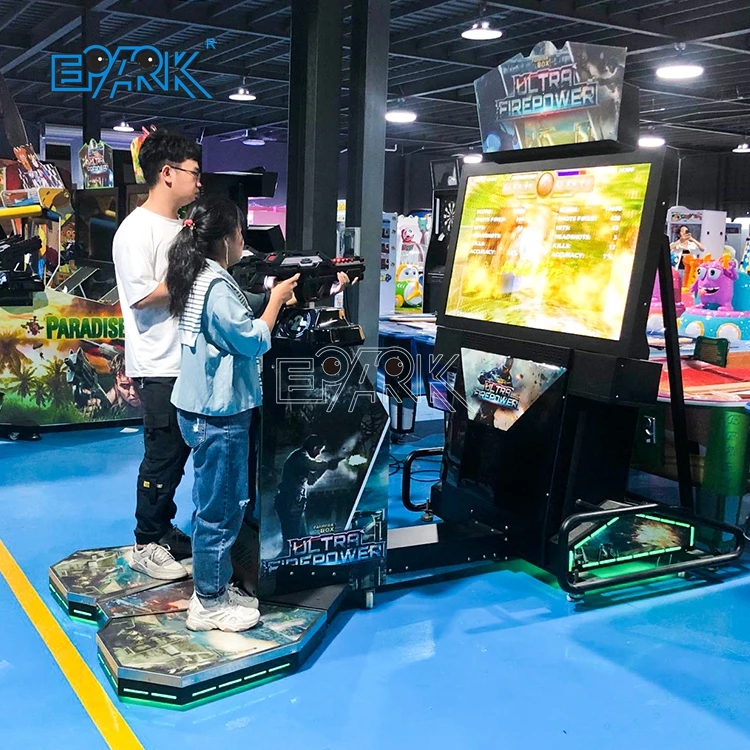 Amusement Machine Coin Operated Game Machine Arcade 55 Inch Shooting Machine For Sale