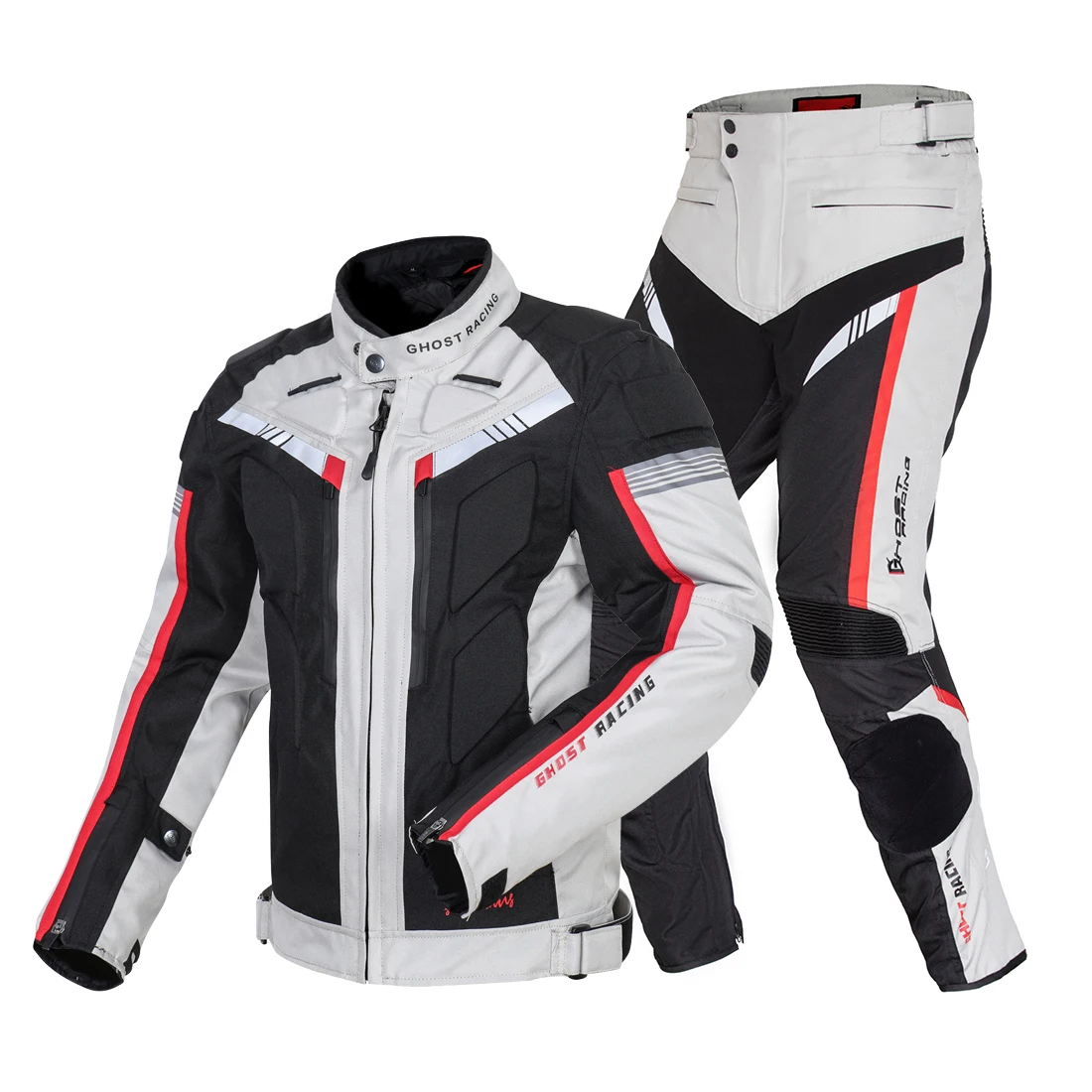 GHOST RACING Motorcycle Jacket Protective Gear Motorbike Riding moto jacket Waterproof windproof Moto Clothing Motorcycle Suits