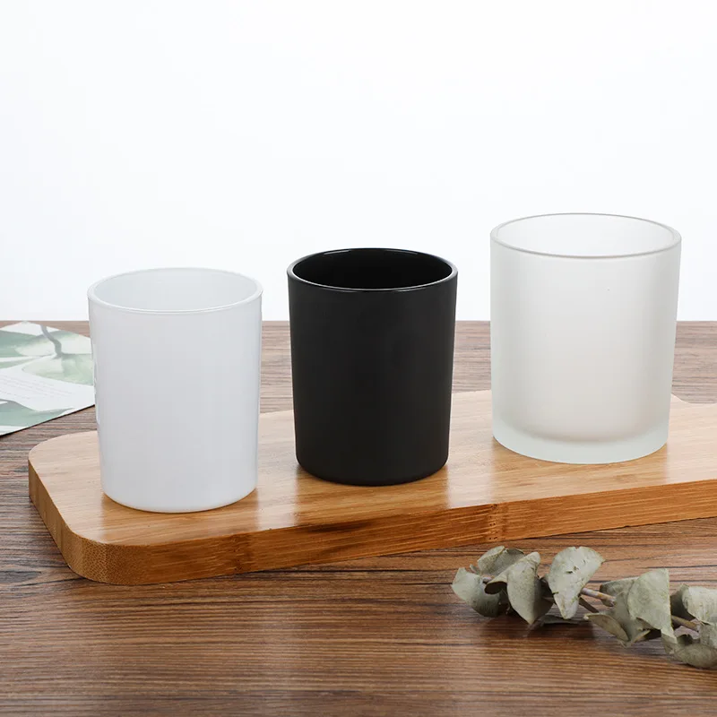 room decor glass candle jar with lid empty candle container fragrance candle vessels