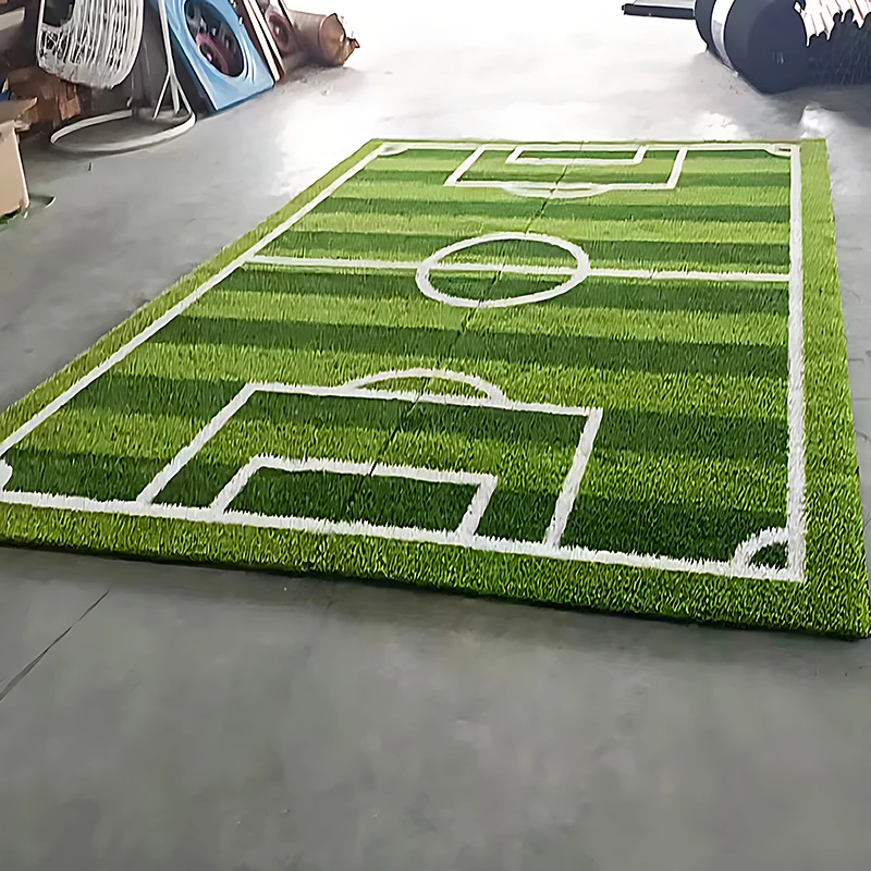 High density Gym Flooring Turf Meter Marked Gym Artificial Grass
