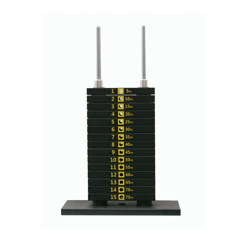 5kg selectorized weight stack Commercial Fitness equipment accessories 2kg OEM weight stack