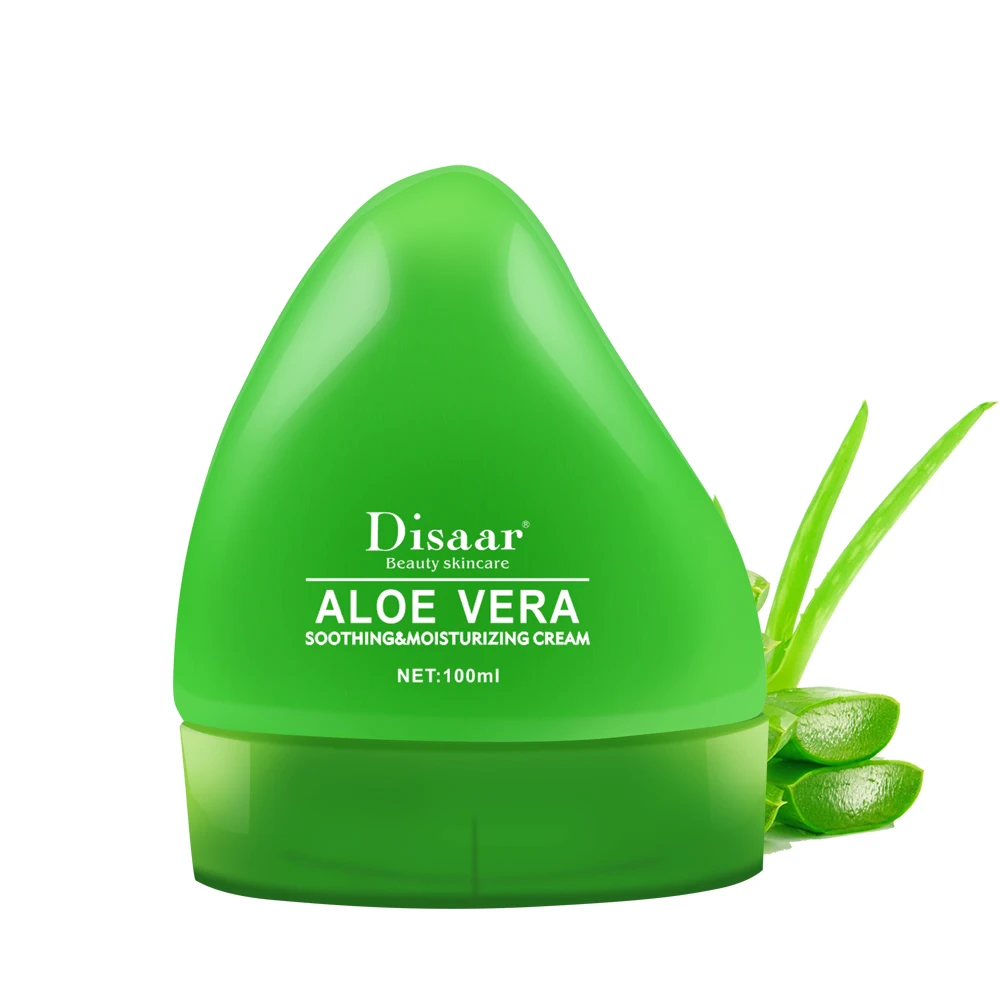 Pure Aloe Vera увлажняющая Органическая анти-старения отбеливающий ремонт крем для лица Уход за кожей по уходу днем и ночью