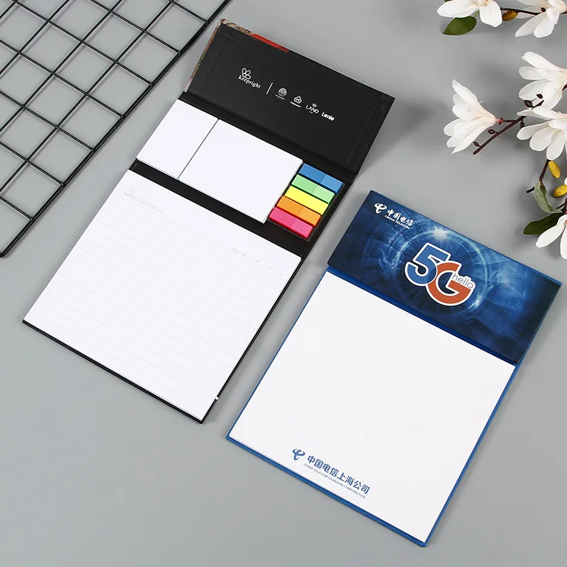 A4/A5 Custom Printed Business Memo Pad, Promotional Office Notepad Sticky Notes