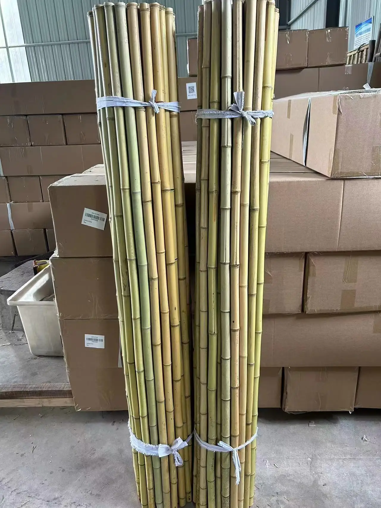 Custom Size Decoration Large Bamboo Poles Bulk Long Natural Straighten Bamboo