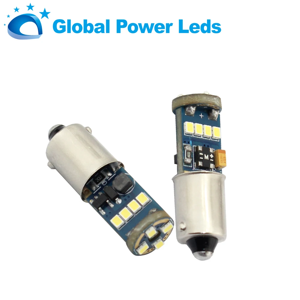 4 side color  t10 ba9s canbus back up led 2016smd 12v small led reversing bulb for car no error on OBD