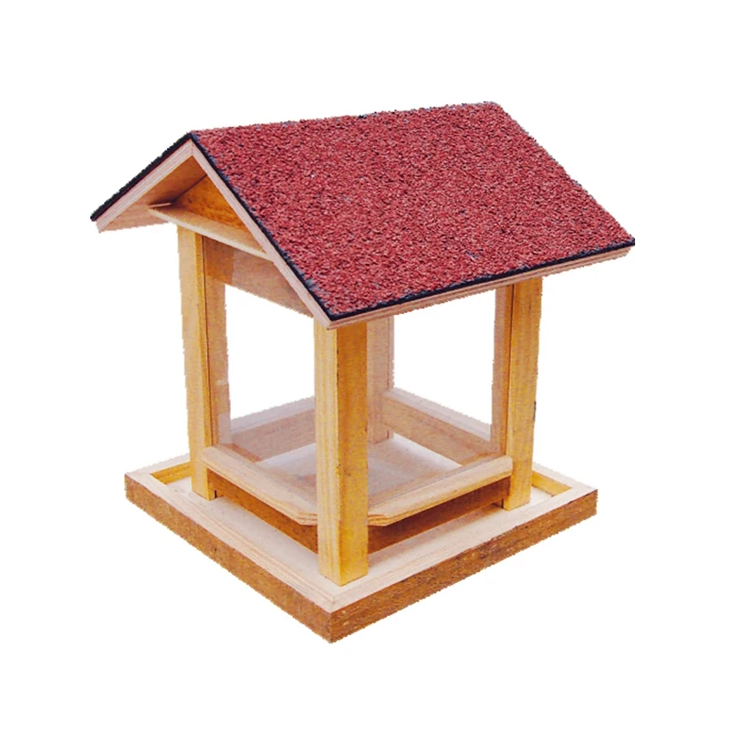 China Factory Wholesale Portable Newest Style Window Wooden Wild Bird Feeders With Cheap Price