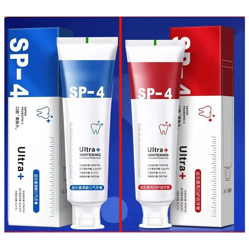 Wholesale SP-4 Shark Probiotics Whitening Teeth Enzyme Toothpaste Fresh Oral