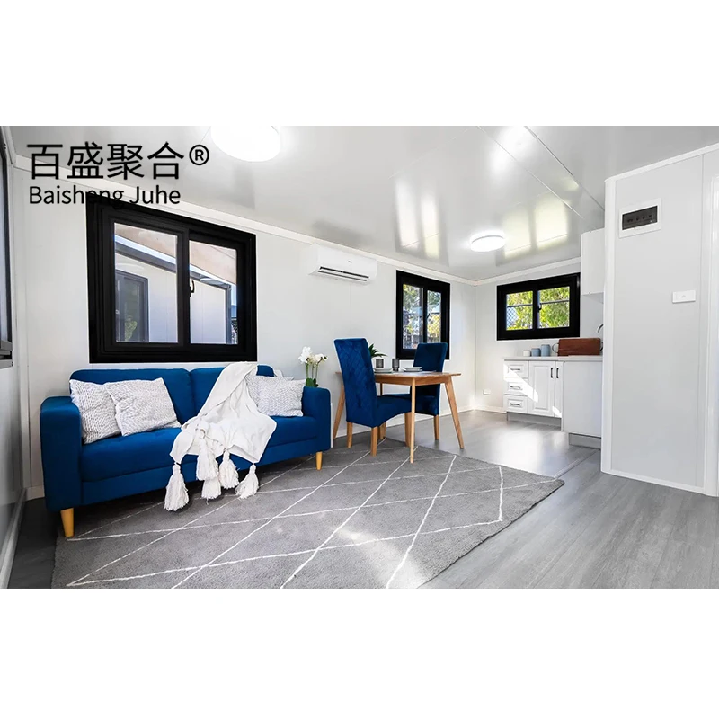 Expandable House Prefabricated 3 Modern Container Module House Bed 2 Room 40Ft Prefab Expandable Container House