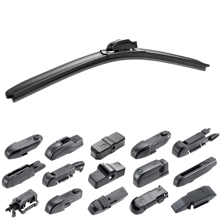 Portable windshield wiper manufacturer wholesale  wiper arm  right hand drive car wiper blade with display racks