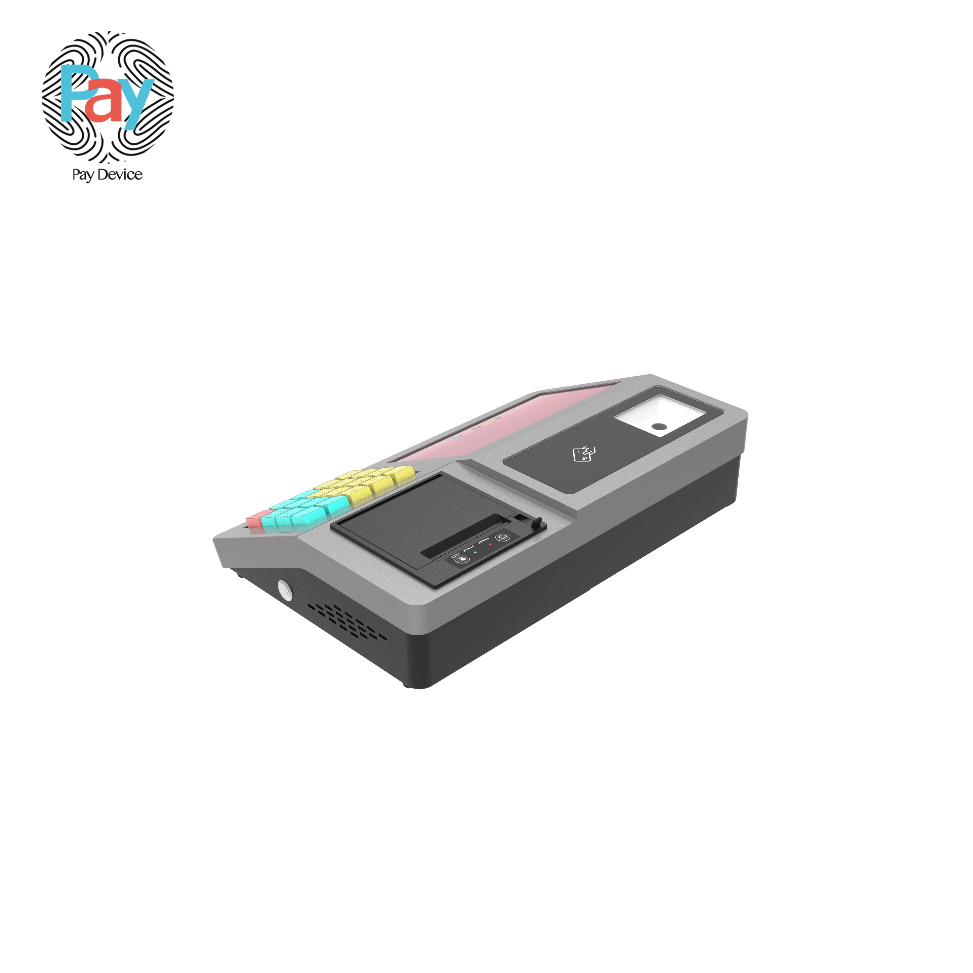 Новый дизайн QR NFC терминал с клавиатурой карты PSAM Pos устройство