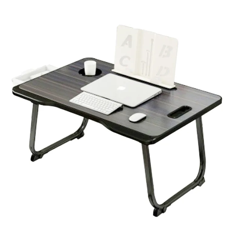 new design laptop desk for bed study table computer study table with tablet book holder drawer