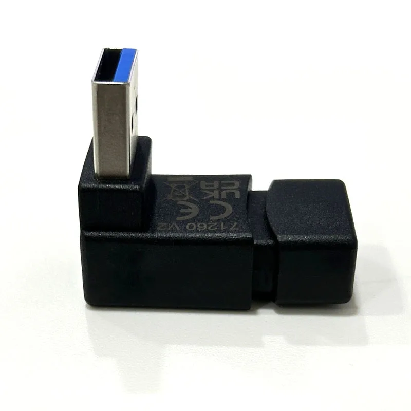 USB 3.0 to Down Angle Adapter USB Type-A to B Male to Female Extender Connector