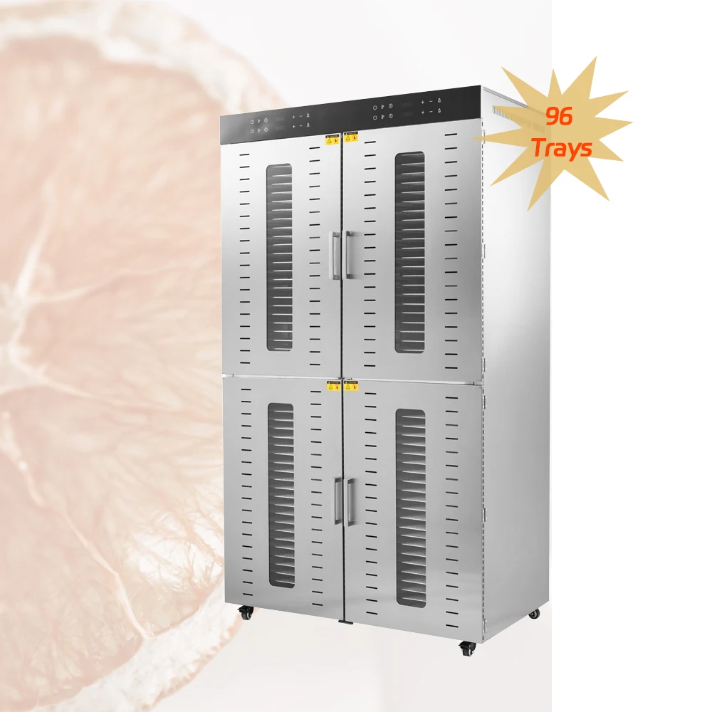 Электрический Быстрый нагревательный элемент с цифровым дисплеем для обезвоживания пищевых продуктов 80/96 лотков машина перца