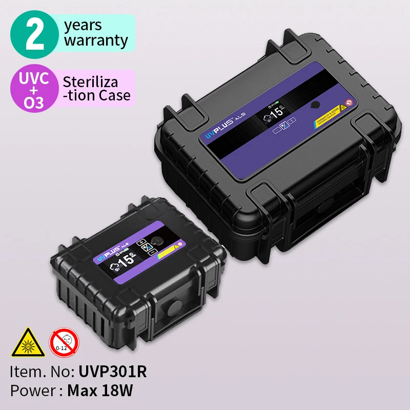 
UVPLUS Portable Professional Mini Phone Uv Toothbrush Sterilizer Disinfection Sterilization Case 