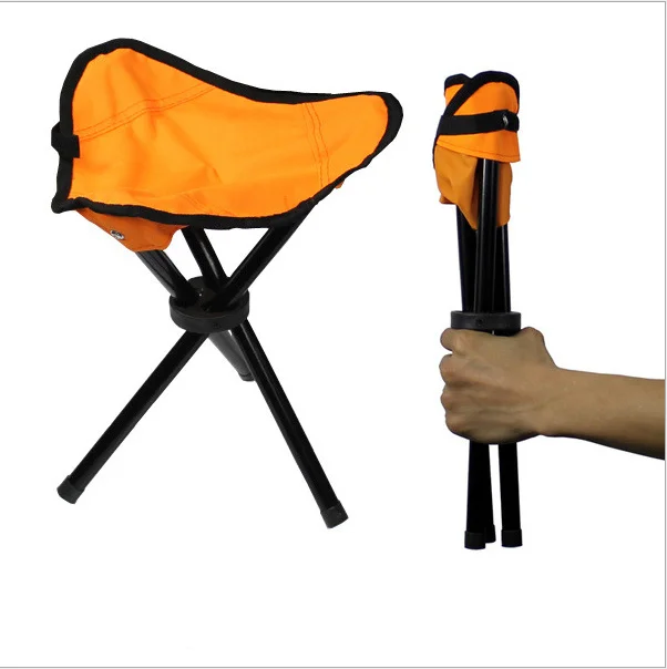 
Outdoor Collapsible canvas folding stool three leg fishing foldable tripod fishing chair 