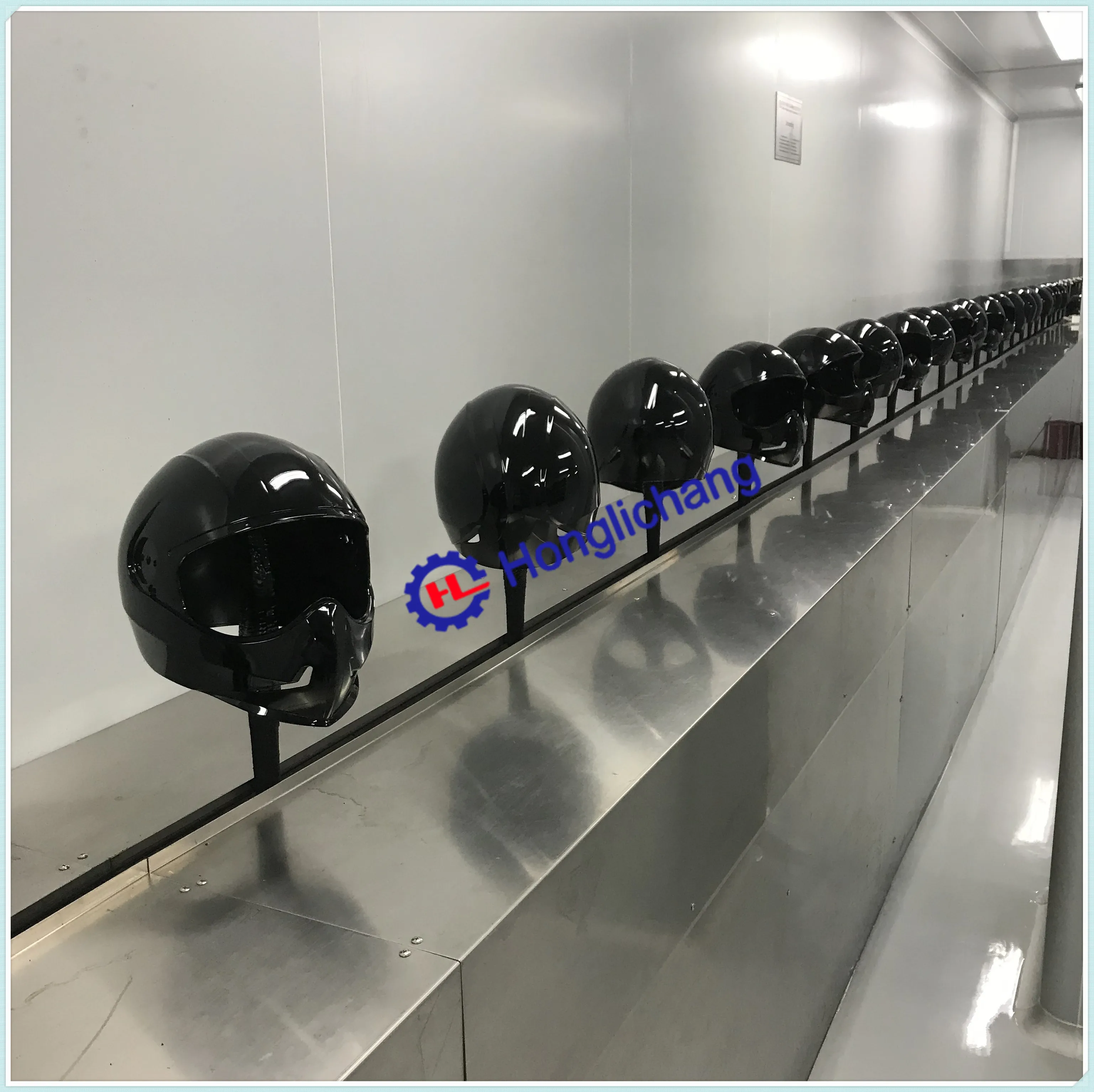 Fully Automatic UV Spray Helmet Painting Machine