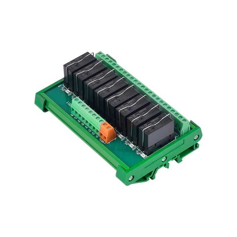 2/4/6/8/10/12/16 Channels Din Rail PLC Relay Module Module MCU Output 12V24V NPN/PNP Universal 1NO1NC