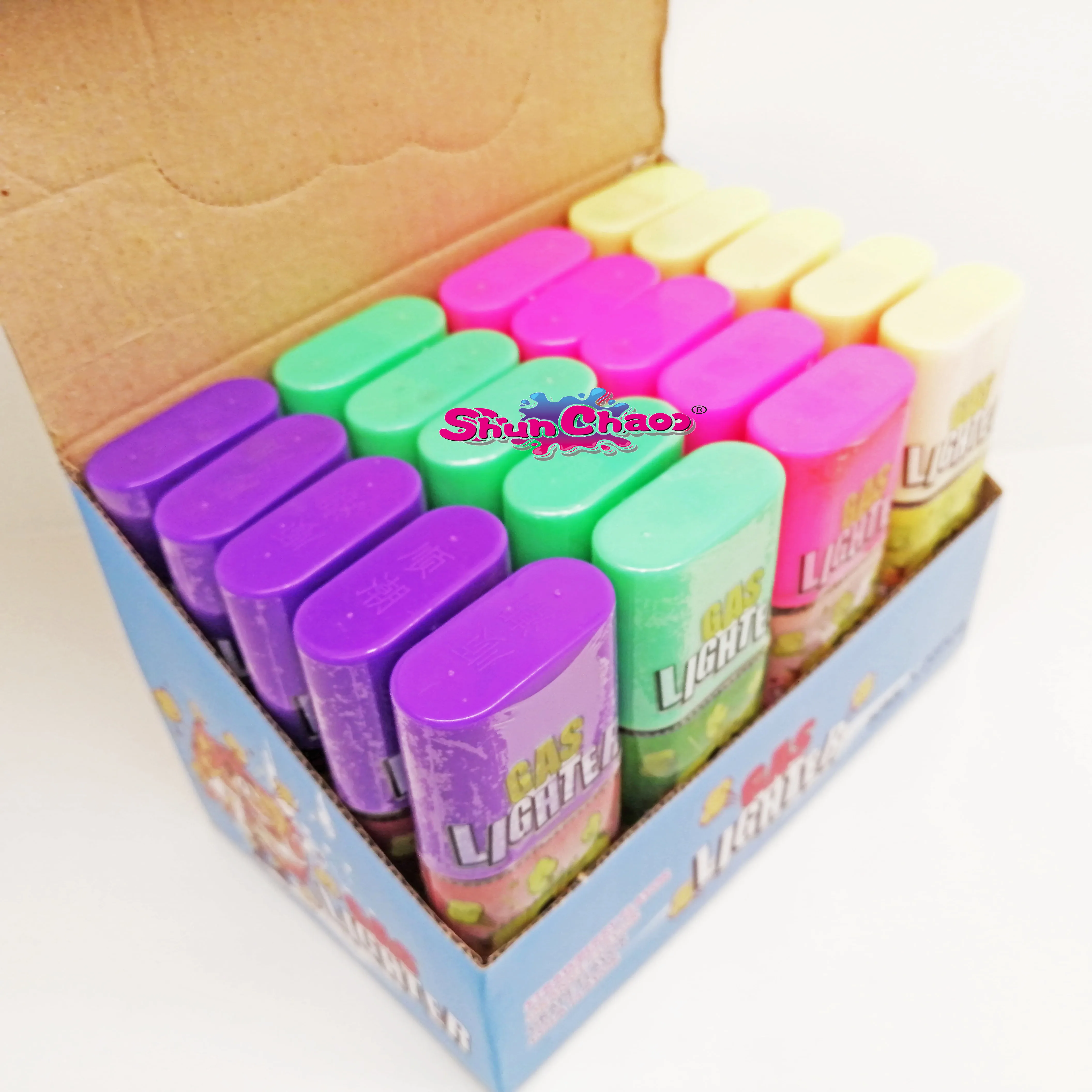 50ML-XXL Gas-Lighter Shape Liquid Spray  Fruity Flavor Candy Packing-Boxed confectionery