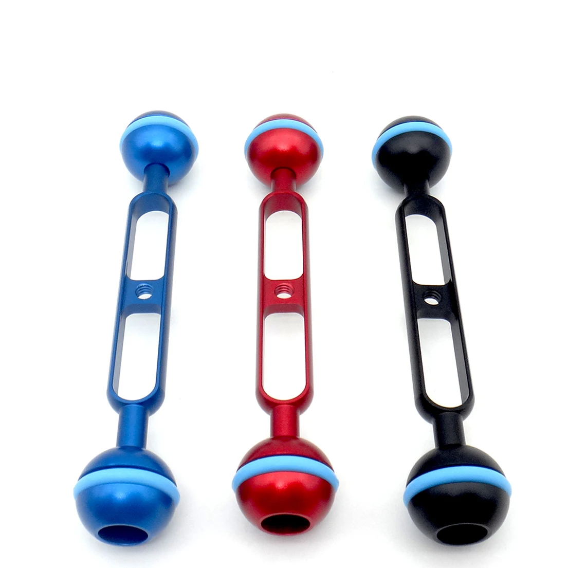 Outdoor Diving Underwater Photography Tools Dual Joint Ball Extend Aluminum Arm Extension Diving Underwater Photography