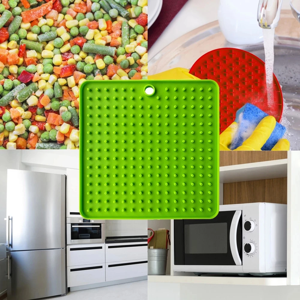 Saiji wholesale pet silicone slow feeder pad non-toxic pet placemat easy cleaning dog feeding lick mat