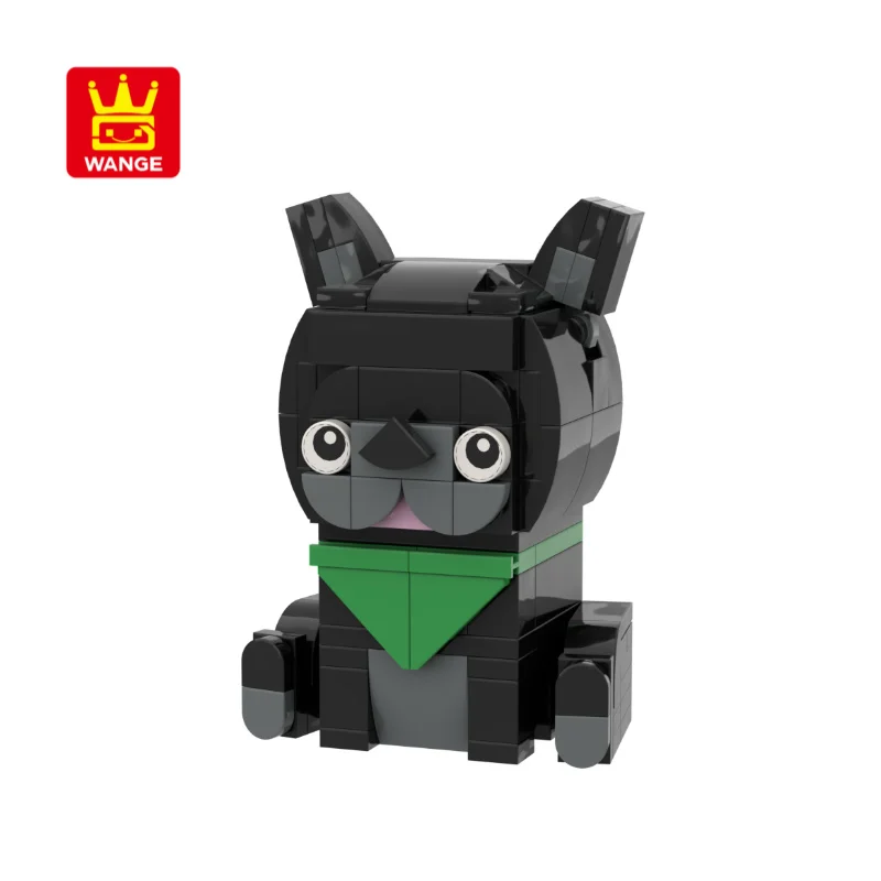 Wange Moc Custom 3D Plastic Building Blocks IP Model Mascot Decorated Educational Toy for Children Toy Gifts
