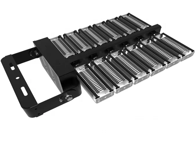 High Quality Adjustable Led High Mast Light High Mast Led Flood Light Led Sports Stadium Lighting 1440watt with Cover 1500watt