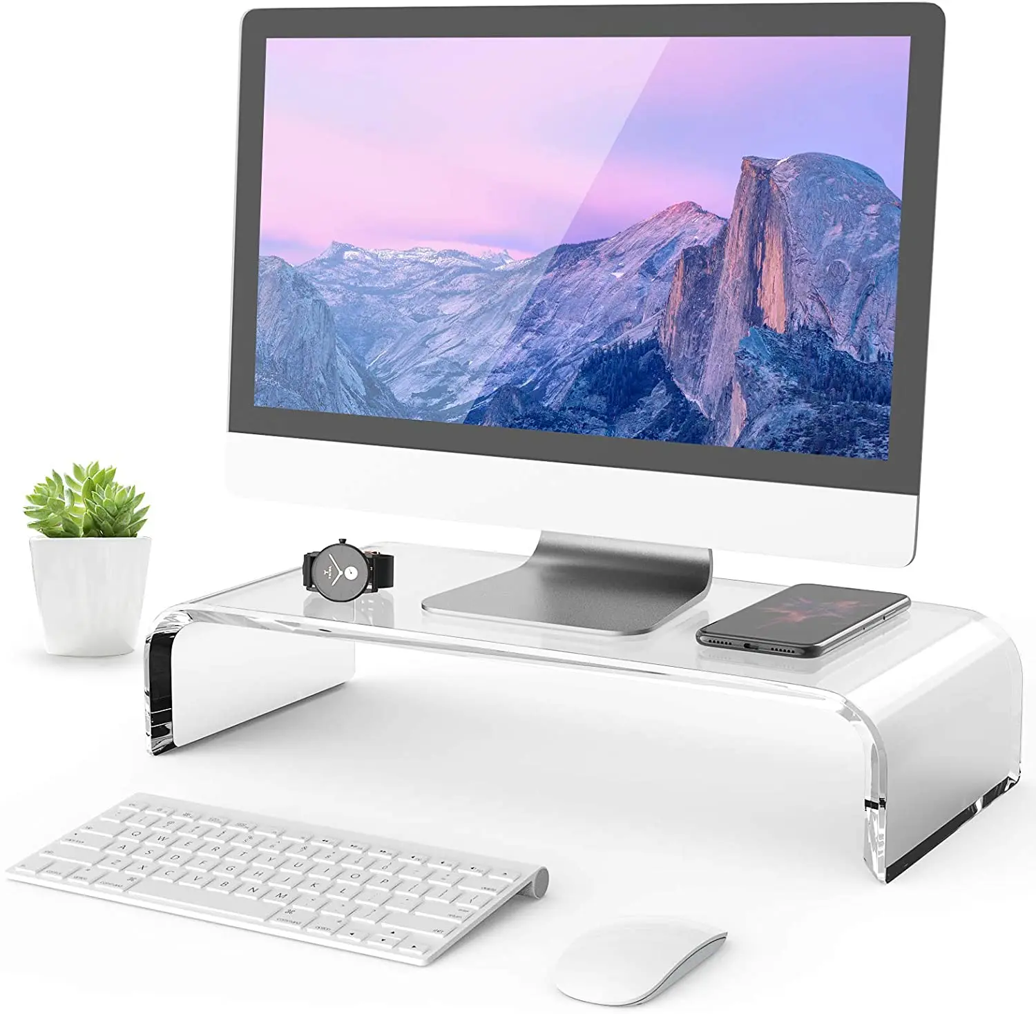 Customized/Customizable Multi Styles Plastic Display Stand Boutique Computer Display Stand  Factory Export Wholesale