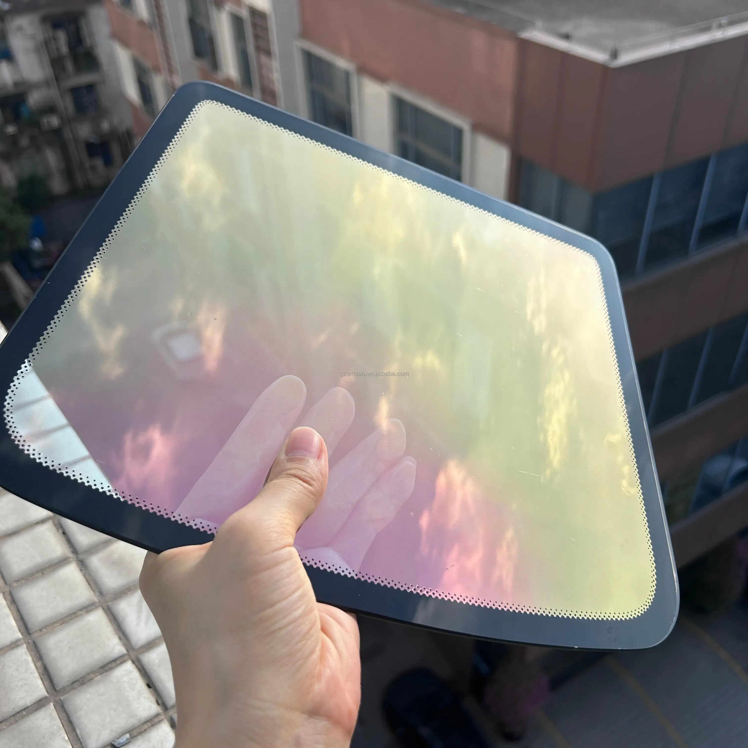 Good quality Vlt 70% gold Color Car Window Films Rolls red Chameleon Window Tint Film