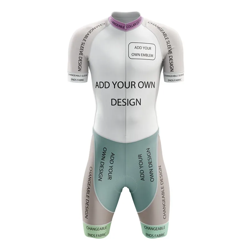 HIRBGOD Men Triathlon Kit Goods Equipment Gear Tri Suit Coverall Sprint Triathlon Speed Suit Ironman Triathlon With Short Sleeve