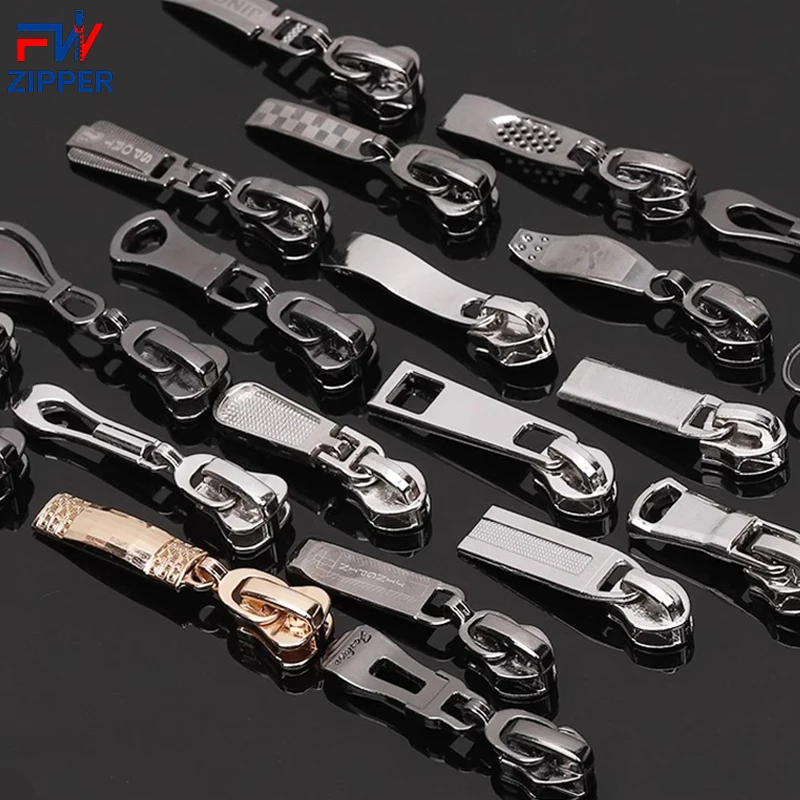Customized Color Logo Soft Rubber Zipper Puller Zipper Slider Puller Slider Accessories for Bags