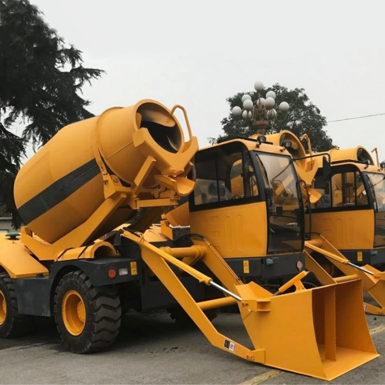 Self Loading Concrete Mixer Self-Loading Concrete Mixer Truck Self Loading Mixer