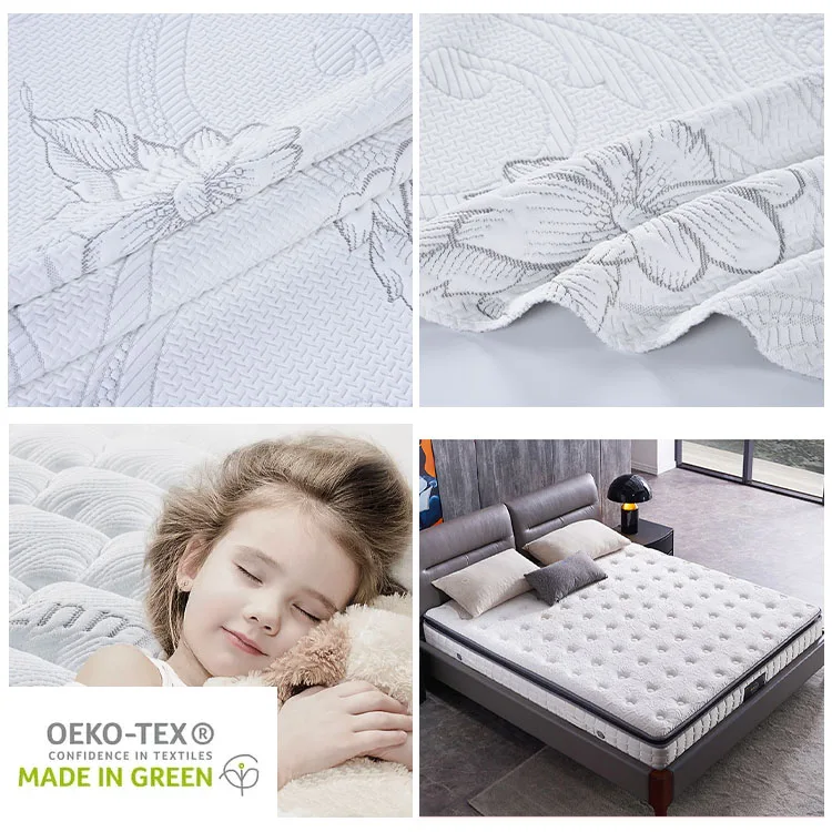 Factory Direct Sales Of High Quality Can Be Wholesale Polyester / Bamboo Fiber Mattress Ticking Polyester Hometextile Fabric