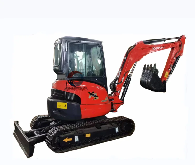 Used mini excavator Kubota u35 3.5 ton new Kubota excavator for sale Kubota u35 excavator used