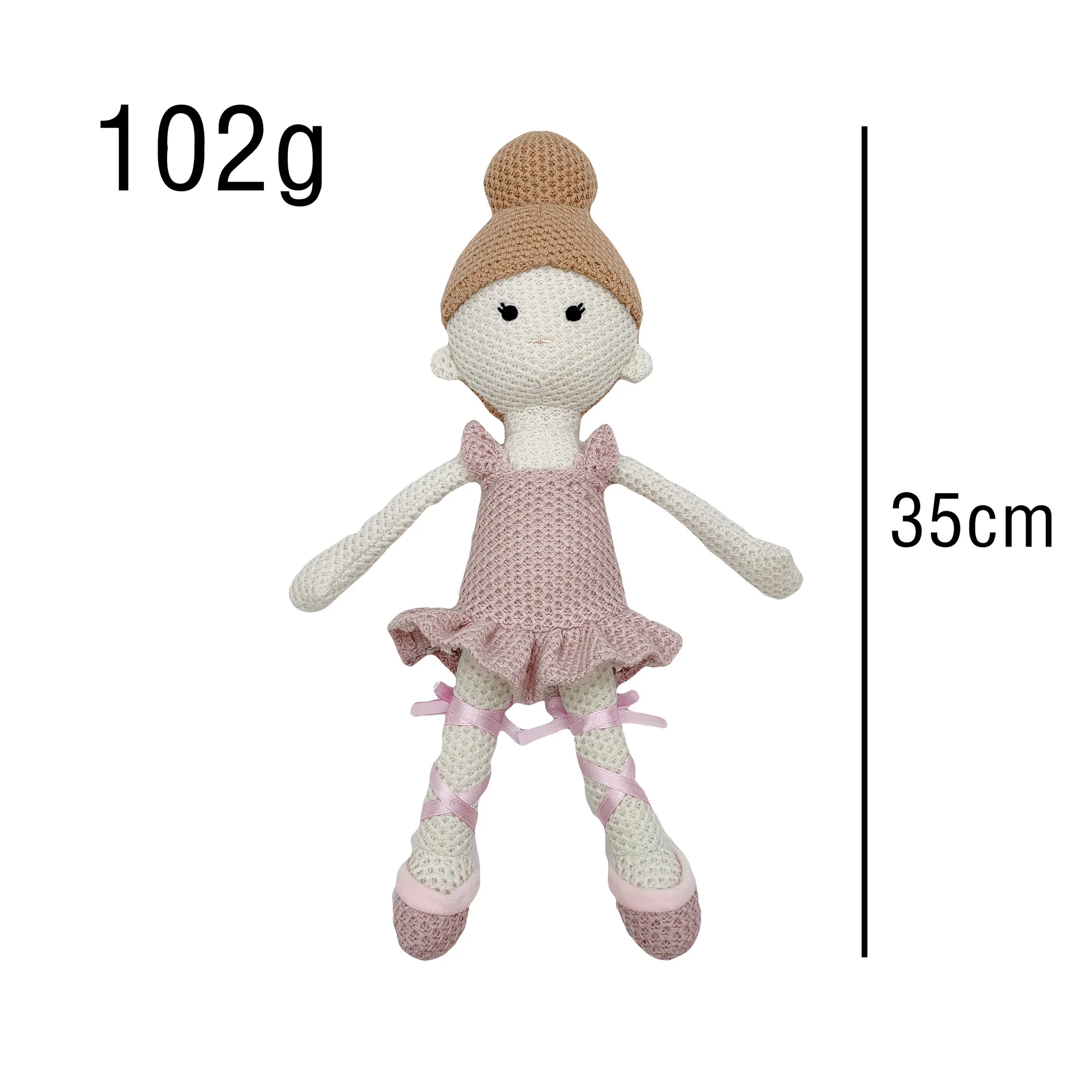 high quality soft ecofriendly crochet cotton thread knitting toy stuffed animal plush bunny toy